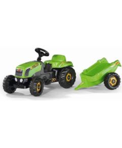 Rolly Toys Traktor Rolly Kid zielony z przyczepą (5012169) Jaunumi, Bērnu preces
