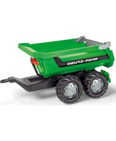 Rolly Toys Rolly Toys rollyTrailer Przyczepa wywrotka Halfpipe Deutz-Fahr Jaunumi, Bērnu preces