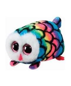 TY Teeny Tys Hootie wielobarwna sowa (249729) Мягкие игрушки