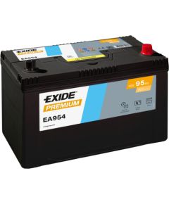 EXIDE PREMIUM EA954 12V 95Ah JIS 800A(EN) 306x173x222 0/1 EAN3661024034180 Akumulatori
