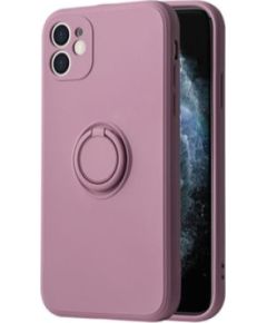 iLike Apple  IPHONE 13 SILICONE RING Purple Neoriģinālie Maciņi