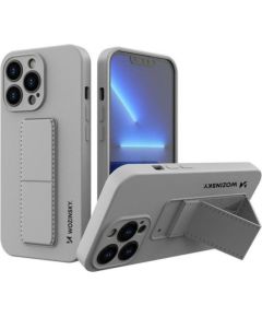Wozinsky Apple  iPhone 13 Kickstand Case silicone case with stand Grey Чехлы - альтернативные
