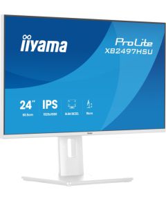 Iiyama ProLite XB2497HSU-W1 (60.5 cm (23.8 Zoll), weiß (matt), FullHD, IPS, HDMI, DP, USB-Hub, erg. Standfuß, 120Hz Panel) Televizori