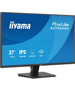 Iiyama ProLite X2793HSU-B1 (68.6 cm (27 Zoll), schwarz (matt), FullHD, IPS, HDMI, DP, USB-Hub, Lautsprecher, 120Hz Panel) Televizori