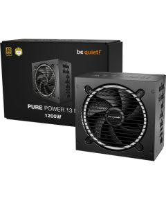 Be Quiet! Be quiet Pure Power 13 M 1200W (black, 1x 12-pin high power GPU, 4x PCIe, cable management, 1200 watts) Блоки питания