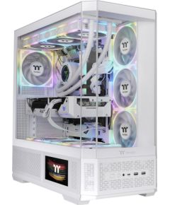 Thermaltake View 370 TG ARGB (white, tempered glass x 3) Корпуса
