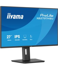 iiyama ProLite XB2797HSU-B1 - 27 - FullHD, IPS, HDMI, DP, USB hub, extended stand, 120Hz panel Monitori