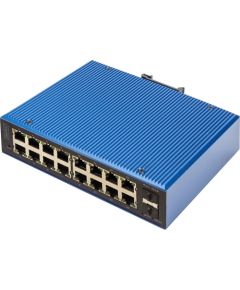 Digitus Industrial 16+2-Port L2 managed Gigabit Ethernet PoE Рутеры