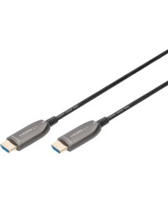 Digitus HDMI AOC Hybrid Fiber Optic Cable, UHD 8K (black, 30 meters) Dažādi vadi