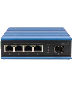 Digitus 4P Gigabit PoE Switch Ind. Unmanaged 1xSFP Рутеры