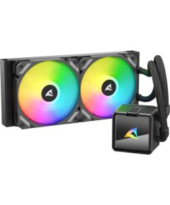 Sharkoon S50 ARGB, water cooling black Охлаждение процессора