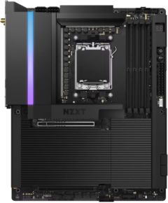 NZXT N9 X870E Black, motherboard black - Socket AMD AM5 Mātes plates