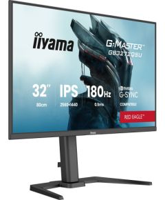 iiyama G-Master GB3272QSU-B1 Red Eagle, gaming monitor - 31.5 - black (matt), QHD, IPS, HDMI, DP, G-Sync compatibility, 180Hz panel LED / LCD мониторы