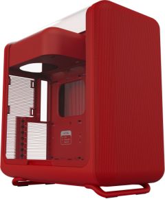 HYTE X50, tower case red, tempered glass Корпуса
