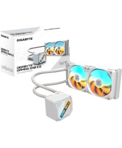 GIGABYTE GAMING 240 ICE, water-cooled, white Охлаждение процессора
