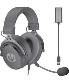 ENDORFY VIRO Plus USB Alt grey, Gaming Headset dark grey, USB-A, 3.5 mm jack, 7.1 USB sound card Aудио-видео