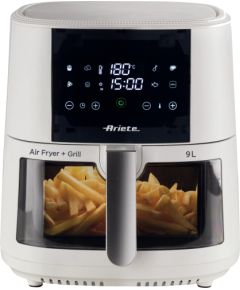 Ariete hot air fryer 9 L white, 1500 watts, 9 liter basket, with viewing window Taukvāres katli