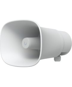 Ubiquiti UniFi Protect AI Horn Speaker-W, white speaker, IP66, PoE+ Jaunumi - Audio-Video