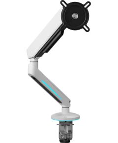 ONE FOR ALL Universal Gaming Single Monitor Arm (DM8120), Monitor Mount White, RGB TV un monitoru stiprinājumi, kronšteini
