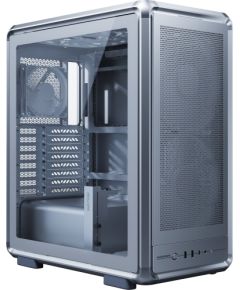 Cooler Master Masterframe 500 Mesh, Tower Case Silver, Tempered Glass Datoru korpusi