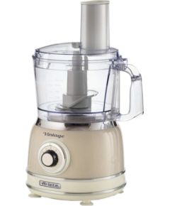 Ariete Vintage Beige Multifunctional Food Processor, beige, 1000 watts, 1.2 liters Virtuves kombaini