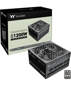 Thermaltake Toughpower PT 1200W, PC power supply 1x 12 pin high power GPU, 5x PCIe, cable management, 1200 watts Блоки питания