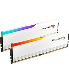 G.Skill DDR5 - 64GB - 6800 - CL - 34 (2x 32 GB) Dual Kit, White Memory, F5-6800J3445G32GX2-RM5RW, Ripjaws M5 RGB, INTEL XMP RAM Operatīvā atmiņa