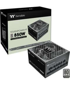 Thermaltake Toughpower PT 850W, PC power supply 1x 12 pin high power GPU, 4x PCIe, cable management, 850 watts Блоки питания