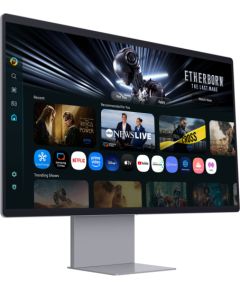 SAMSUNG S32FM900SU, OLED monitor - 32 - silver, UltraHD/4K, QD-OLED, G-Sync compatible, FreeSync, 165Hz panel Monitori