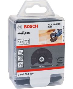 Bosch Professional Segment Saw Blade ACZ 100 BB Wood + Metal, O 100mm 10 pieces, BIM Новинки Для дома и сада 