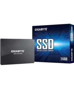 SSD | GIGABYTE | 240GB | SATA 3.0 | Write speed 420 MBytes/sec | Read speed 500 MBytes/sec | 2,5" | MTBF 2000000 hours | GP-GSTFS31240GNTD