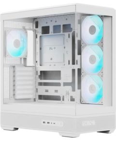 Aerocool P500B Digi-WT-v1, Tower Case White, Tempered Glass x 2 Datoru korpusi