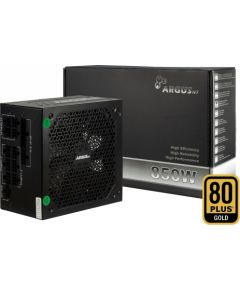 Inter-Tech HA-850BA4, PC power supply black, 1x 12-pin high power GPU, 3x PCIe, cable management, 850 watts Блоки питания