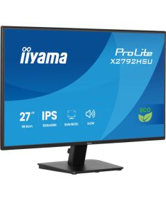 iiyama Prolite X2792HSU-B1, LED monitor - 27 - black (matt), FullHD, IPS, HDMI, DP, USB hub, 120Hz panel LED / LCD мониторы