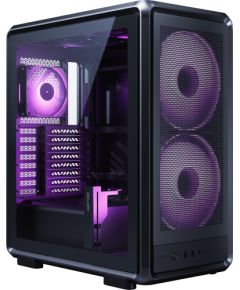 Cooler Master Masterframe 500 Mesh ARGB, tower case black, tempered glass Datoru korpusi