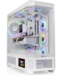 Thermaltake View 600 TG Snow, Big Tower Case White, Tempered Glass Корпуса