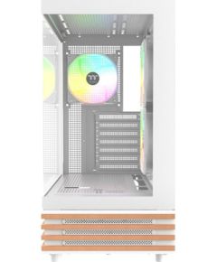 Thermaltake View 270 Plus WS ARGB, Tower case white/wood, Tempered Glass x 2, Wood structure Корпуса