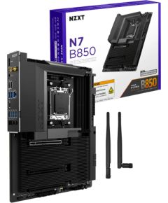 NZXT N7 B850 Black - Socket AM5 - motherboard Mātes plates