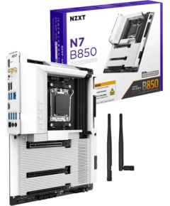NZXT N7 B850 White - Socket AM5 - motherboard Mātes plates