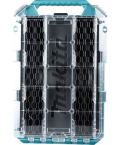 Makita MAKTRAK Organizer flat M, tool box blue/transparent, transparent lid Jaunumi -Dārzam
