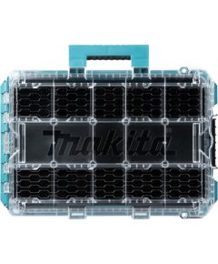 Makita MAKTRAK Organizer deep M, tool box blue/transparent, transparent lid Новинки Для дома и сада 