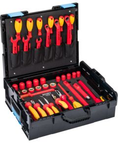 Hazet tool set 150/39 high-voltage, VDE insulated, 39-piece red/yellow, 1/2", in L-BOXX Новинки Для дома и сада 
