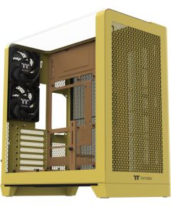 Thermaltake View 390 Air, tower case yellow, tempered glass Datoru korpusi