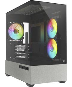 Sharkoon MK7 ARGB, tower case black, tempered glass x 2 Корпуса