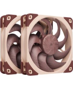 Noctua NF-A12x25 G2 PWM Sx2-PP, case fan with PWM connector, 2 fans, 120 mm Korpusu dzesēšana