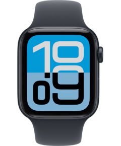 Apple Watch SE 3, Smartwatch black, aluminum, 44 mm, Midnight Sport Band M/L Smart-Watch Pulksteņi