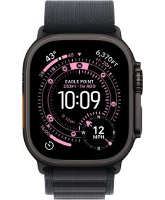 Apple Watch Ultra 3, smartwatch black, 49 mm, Alpine Loop black S, titanium case, cellular Smart-Watch Умные часы