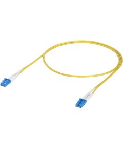 Ubiquiti OS2 Duplex LC-LC UPC fiber optic patch cable yellow, 1 meter Сетевые кабели