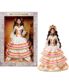 Mattel Barbie Barbie Signature Dia De Muertos 2025 - Doll in a cream-colored ruffled dress Lelles