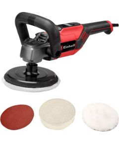 EINHELL polishing and sanding machine CC-PO 1100/150 CE red/black, 1,100 watts, sanding disc O 150 mm Jaunumi -Dārzam
